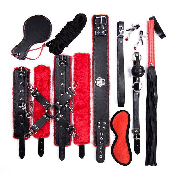 Deluxe Bondage Kit-Red