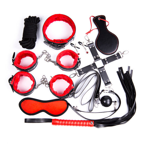 Deluxe Bondage Kit-Red