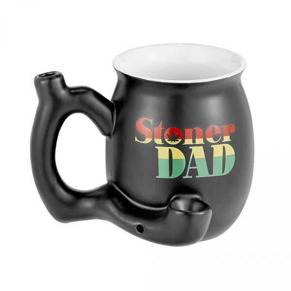 Pipe: Stoner Dad Mug-Rasta