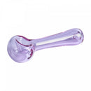 Pipe: Red Eye Glass 4.5" Spoon -Purple