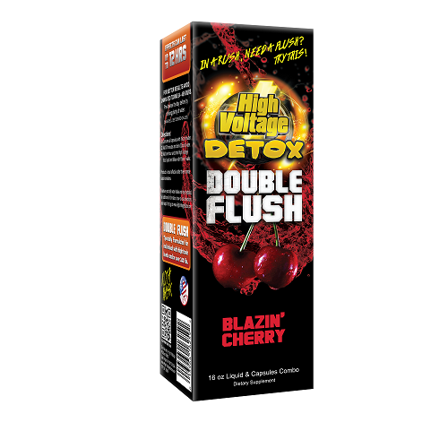 Detox: High Voltage Double Flush Cherry 16oz