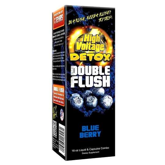 Detox: High Voltage Double Flush Blueberry 16oz