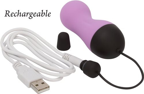 Simple & True Remote Control Vibrating Egg-Purple