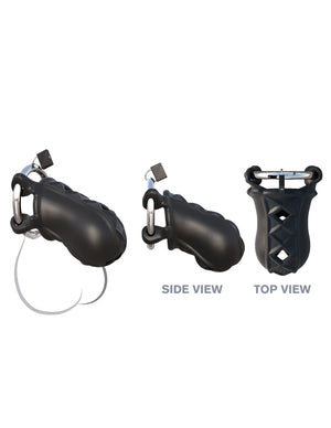 CRINGZ Cock Blocker Extreme-Black (Silicone)