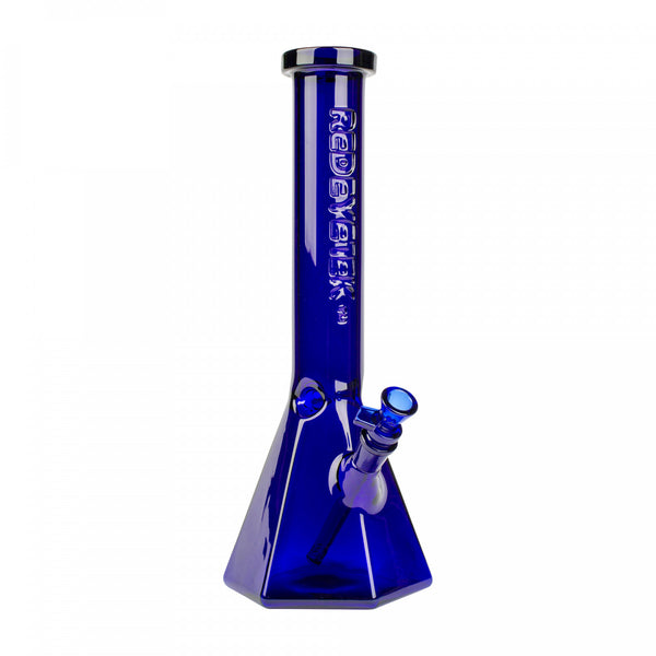 Bong:15" RED EYE TEK Hexatic-Blue