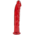 Jelly Jewel Dong with suction cup-Red