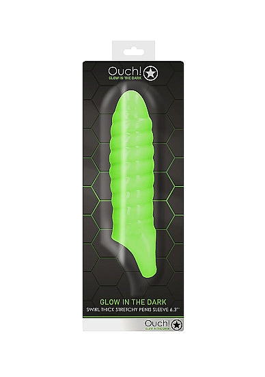 Ouch Glow In The Dark Swirl Thick Sleeve