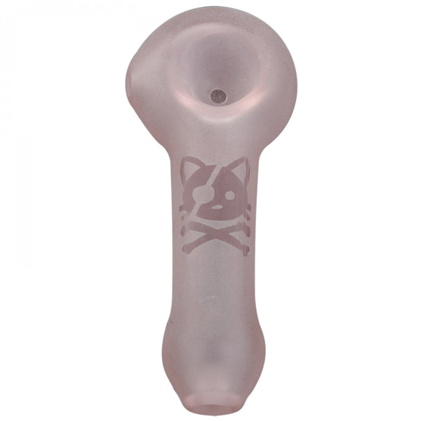 PIPE: FROSTED PIRATE KITTY-PURPLE