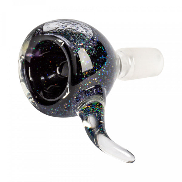 Bowl: 14mm Sparkle Liquid-Black