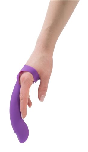 SIMPLE TRUE EXTRA TOUCH FINGER DONG PURPLE Adult Source