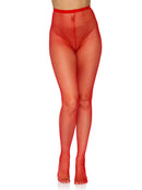 HOSE: FISHNET TIGHTS One Size Red