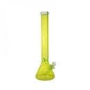 Bong: 18" Day Glow Beaker- Assorted Colours