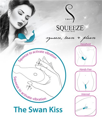 Swan Squeeze Kiss-pink