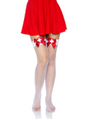 Cece Nurse Industrial Net Tights- One Size