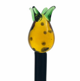 6" GLASS DABBER-PINEAPPLE
