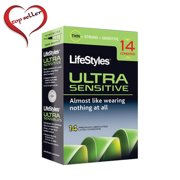 Condom: LifeStyles Ultra Sensensitive 14pk