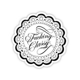 Sticker: Fucking Classy
