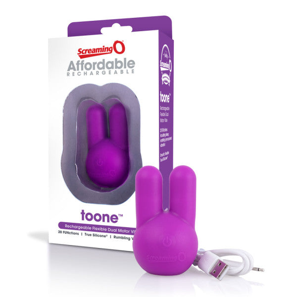 Screaming-O Rechargeable Affordable Toone - Purple