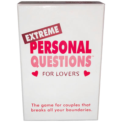 Game: Extreme Personal Questions for Lovers