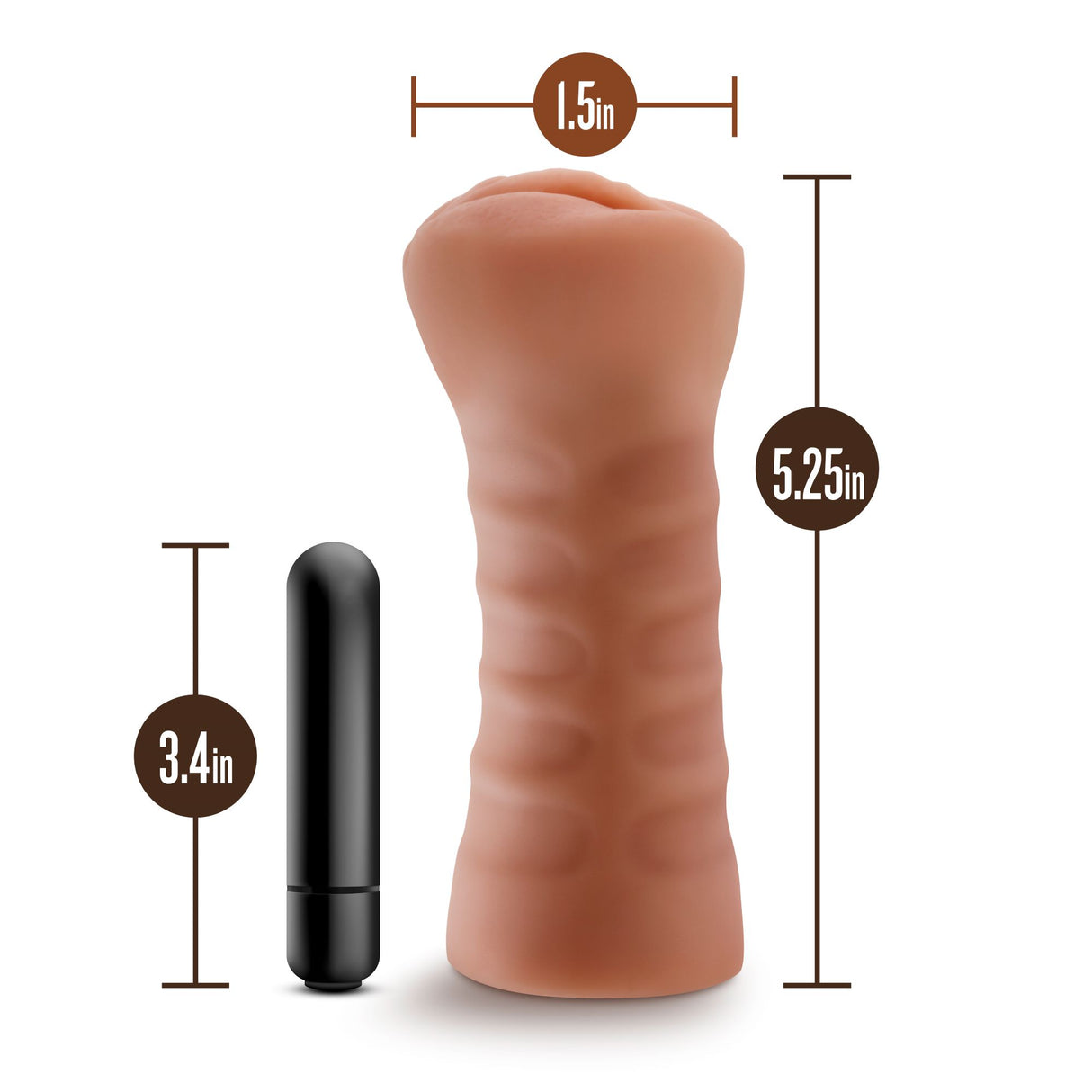 M for Men Stroker - Sofia Vibrating