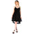 Sourpuss Black Hi-Lo Dress 3X