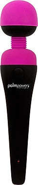 PalmPower Rechargeable Wand-Black/pink