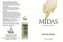 MIDAS Waterbased Gel 4oz