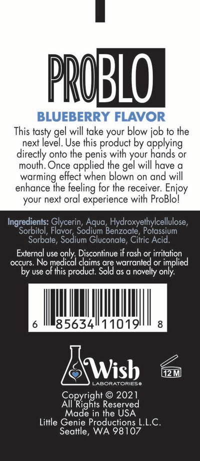 ProBlo Oral Gel-Blueberry