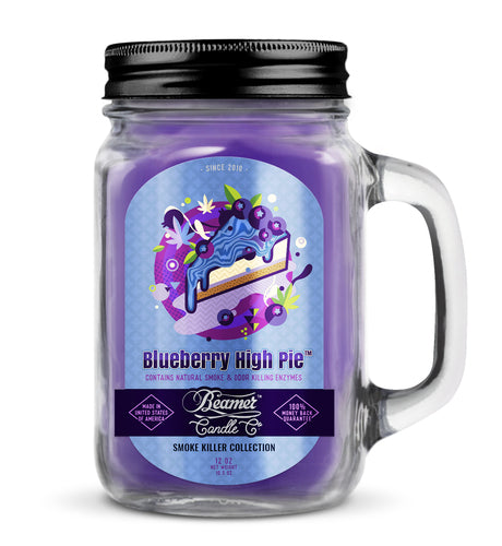 Candle: Beamer 12oz-Blueberry High Pie