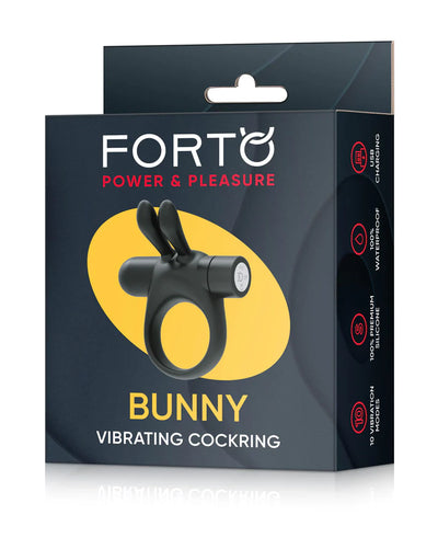 FORTO Bunny Cockring-Black