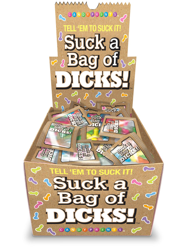 CANDIES: SUCK A BAG OF DICKS