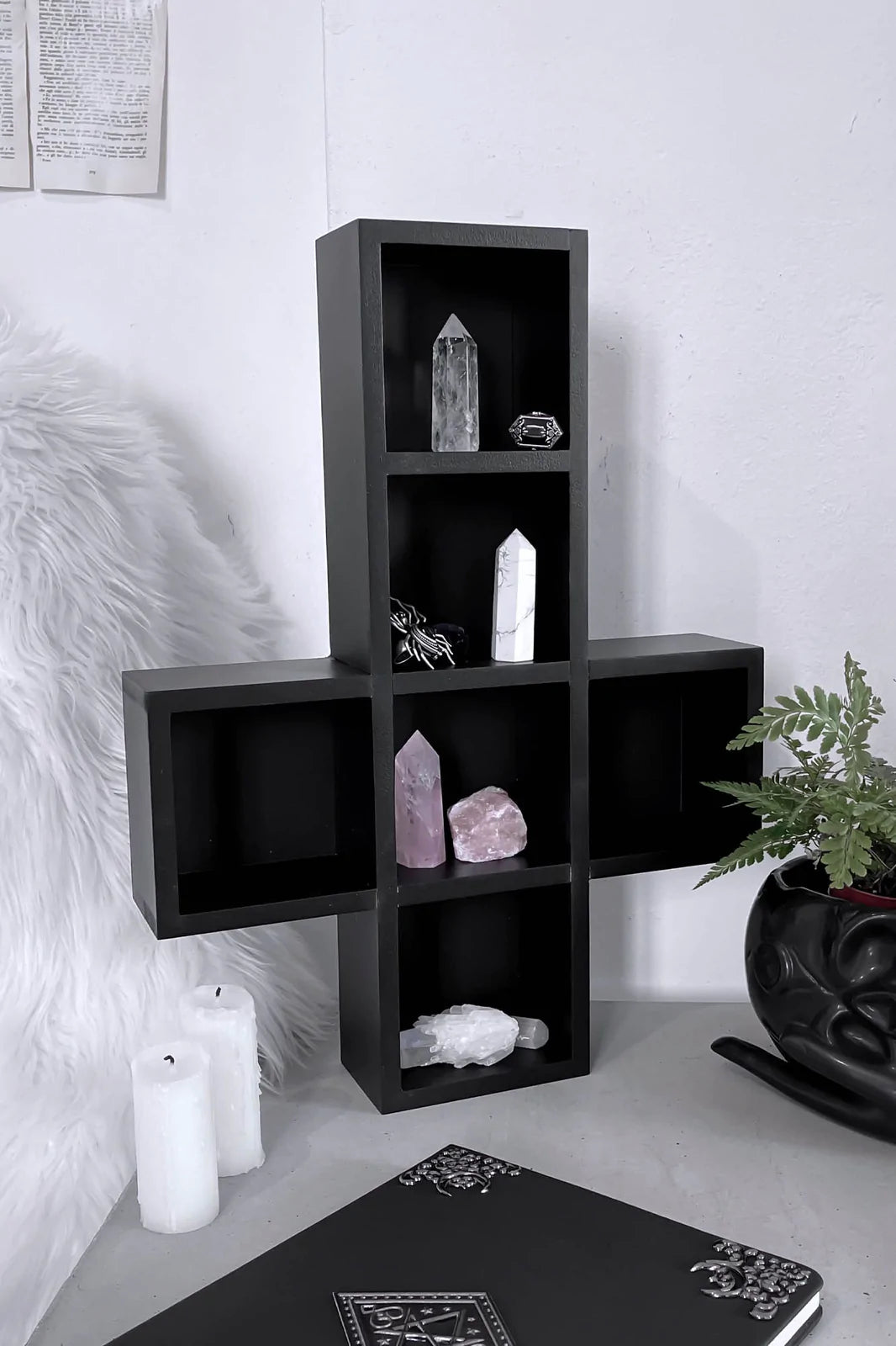 Killstar Cross Shelf - Black
