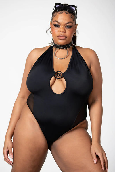 Swim: Dark Lyfe Swimsuit 4XL