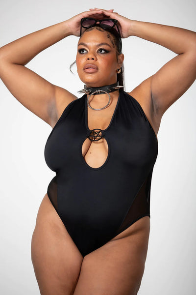 Swim: Dark Lyfe Swimsuit 4XL