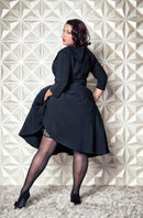 Thi Hi: Lois Sheer Black with Seam Size B