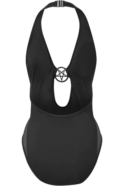 Swim: Dark Lyfe Swimsuit LG