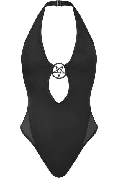 Swim: Dark Lyfe Swimsuit LG