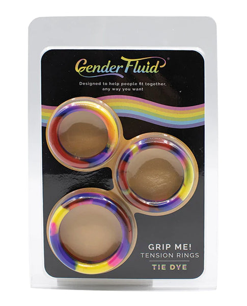 Gender Fluid Grip Me Tension Ring-Tie Dye