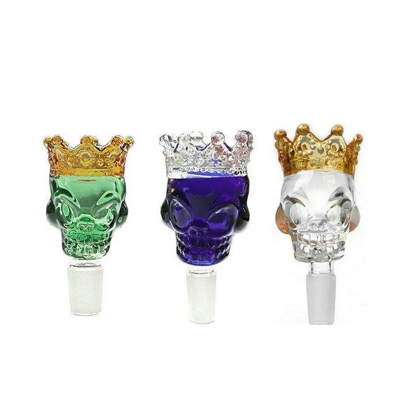 Bowl: Skull Crown 14mm-Clear