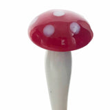 4.5" GLASS DABBER-MUSHROOM