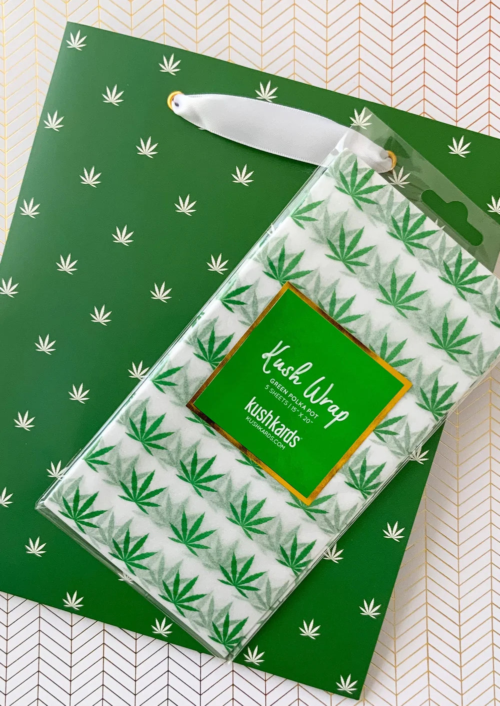 KushKards: Gift Combo - Green/White
