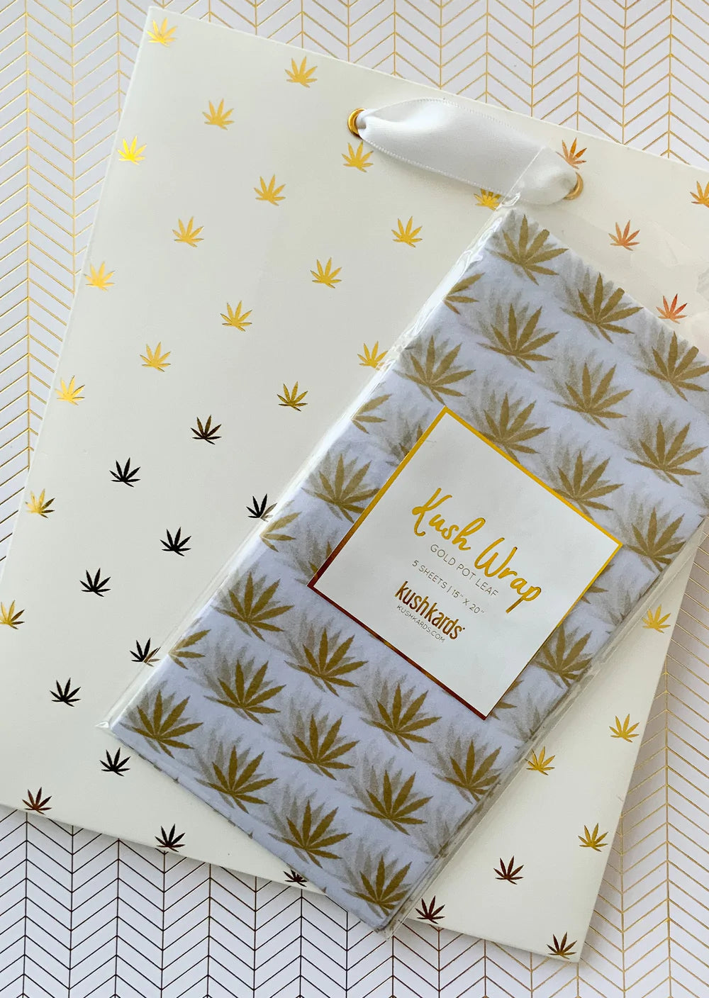 KushKards: Gift Combo - White/Gold