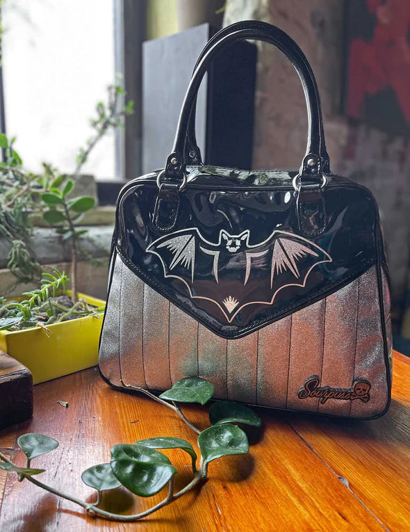 Nokturnal Bat Bowler Purse