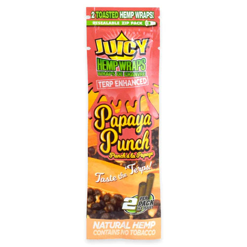 Paper: Juicy Jay Terp Hemp Wrap-Papaya Punch