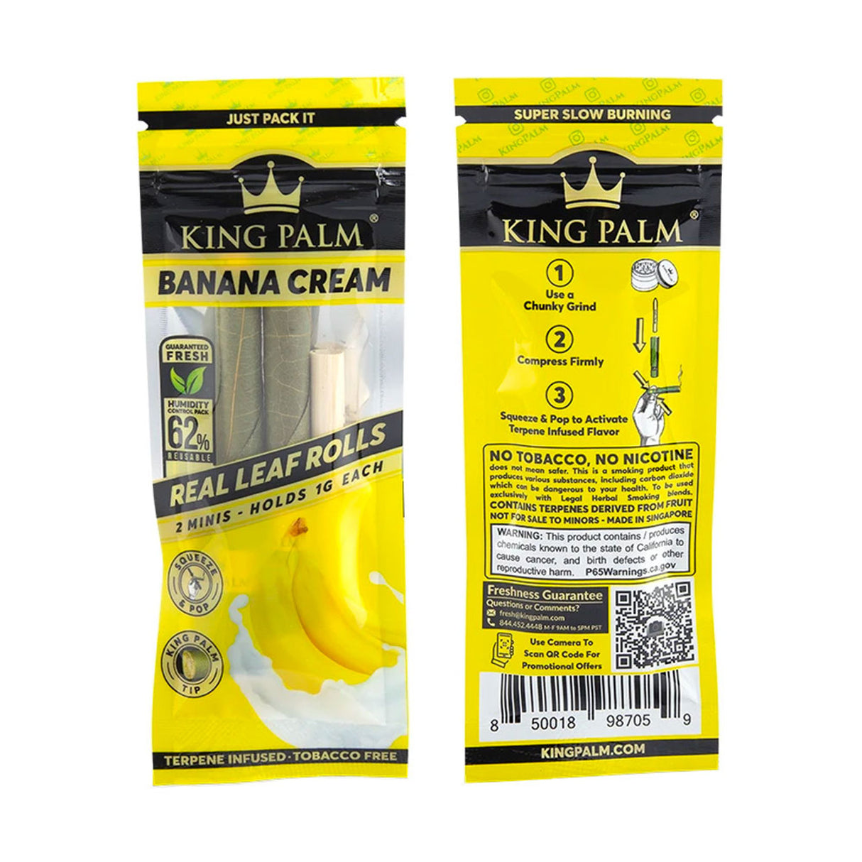 Paper: King Palm Mini 2pk-Banana