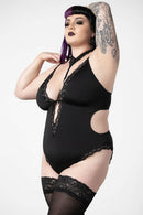 Lorelei Bodysuit-Black 4XL