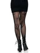 Get Ghosted Fishnet Tights- One Size
