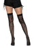 Stitched Up Fishnet Thigh Highs- One Size