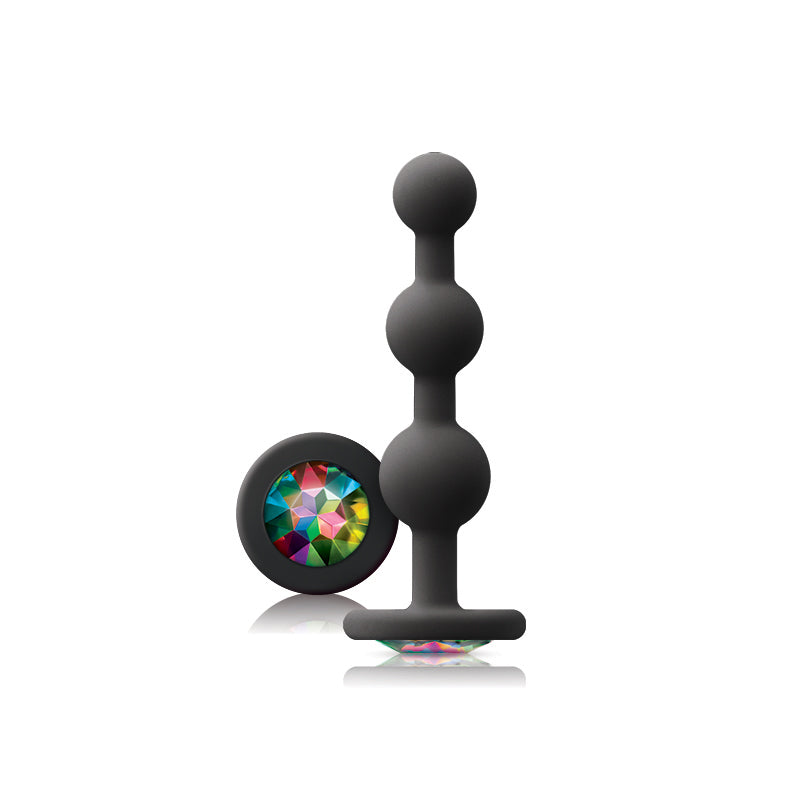 Glams Ripple Rainbow Gem-Black