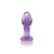 Crystal Flower Plug-Purple